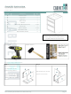 CABINETCO Beech Espresso Series Assembly Instruction