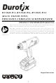 DUROFIX RV2048-W12 Product Information Manual