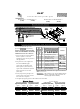 Star Headlight & Lantern DLXT-121 Series Quick Install Manual