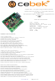 CEBEK I-306 User Manual