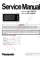Panasonic NN-CD987W Service Manual