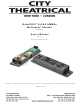 City Theatrical QolorFLEX 5917 User Manual