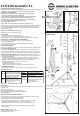 Konig & Meyer Speaker stand XL 21472 Quick Start Manual