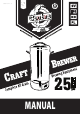 CBF-DRINKIT Coobra CB25 Manual