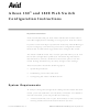 Avid Technology Alteon 180 Configuration Instructions