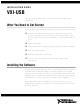 National Instruments VXI-USB Installation Manual