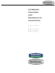 Marvel MSNP115-SS01A Installation, Operation And Maintenance Instructions