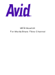 Avid Technology MEDIAswitch Manual