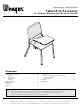 Wenger Tablet Arm Accessory Assembly Instructions Manual