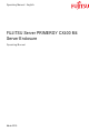 Fujitsu PRIMERGY CX400 M4 Operating Manual