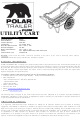 Clam POLAR TRAILER 8376 Manual