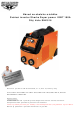 SHARKS Super power IGBT 190A Instruction For Operation And Maintenance
