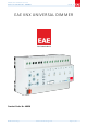 EAE UD105 Product Manual