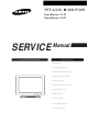 Samsung SyncMaster 210T Service Manual