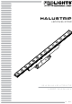 Music & Lights PROLIGHTS HALUSTRIP User Manual