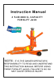 Doosan FJ4B Instruction Manual