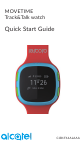 Alcatel MOVETIME Track&Talk Watch Quick Start Manual