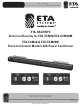 ETA Systems ETA-RACEWY6 Manual