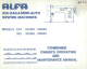 Alfa Network 233 Owner's Operating And Maintenance Manual