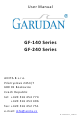 Garudan GF-140 Series User Manual