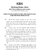SBS 701 Installation Instructions
