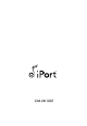 iPort CM-IW100T Instruction Manual