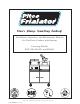 Pitco PPG14D Installation, Operation And Maintenance Manual