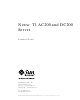 Sun Microsystems Netra T1 AC200 Product Notes