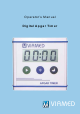VIAMED Apgar Timer Operator's Manual