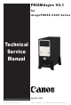 Canon imagePRESS C800 Series Technical & Service Manual