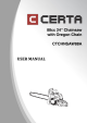 Certa CTCHNSAW88A User Manual