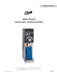Curtis GSG Series User Manual