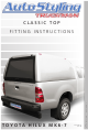 Auto Styling Truckman 8HTCL00AATOH6E Fitting Instructions