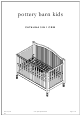 pottery barn kids CATALINA 3 IN 1 CRIB Assembly Instructions Manual