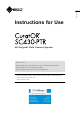 Eizo CuratOR SC430-PTR Instructions For Use Manual