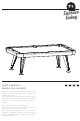 RS Barcelona Yonoh Diagonal - 8ft User Manual