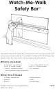 Lakeshore Watch-Me-Walk Safety Bar Manual
