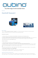 QUBINO Flush On/Off Thermostat 2 Quick Start Manual