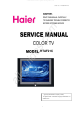 Haier HTAF21C Service Manual