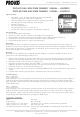 PROLED L50002X1 Installation Manual
