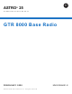 Motorola ASTRO 25 GTR 8000 Manual