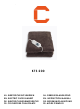 Cresta Care KTS 200 Instruction Manual