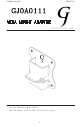 Gladiator Joe GJ0A0111 Quick Start Manual