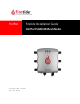 Firetide HotPort 5020-M Mesh Node Installation Manual