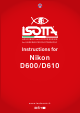 Isotta D610 Instructions Manual