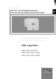 Helios KWL HB 250 EH Installation And Operating Instructions Manual