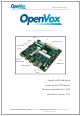 OpenVox IPC100 Series Hardware Installation