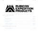Rubicon Expedition Products Hitch Tent Manual