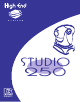 Lightwave Research High End Systems Studio 250 Series User Manual