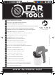 Far Tools SG 120B Original Manual Translation